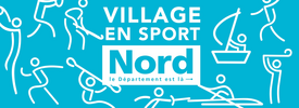 Logo dispositif "village en sport joue sur ton terrain"